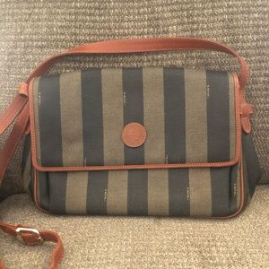 Authentic Fendi purse with crossbody strap